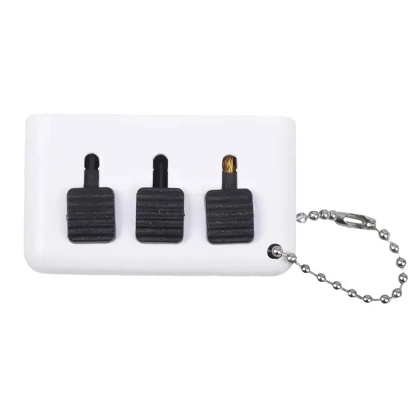 Portable Golf Club Groove Cleaner Brush With Keychain