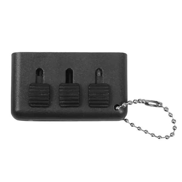 Portable Golf Club Groove Cleaner Brush With Keychain