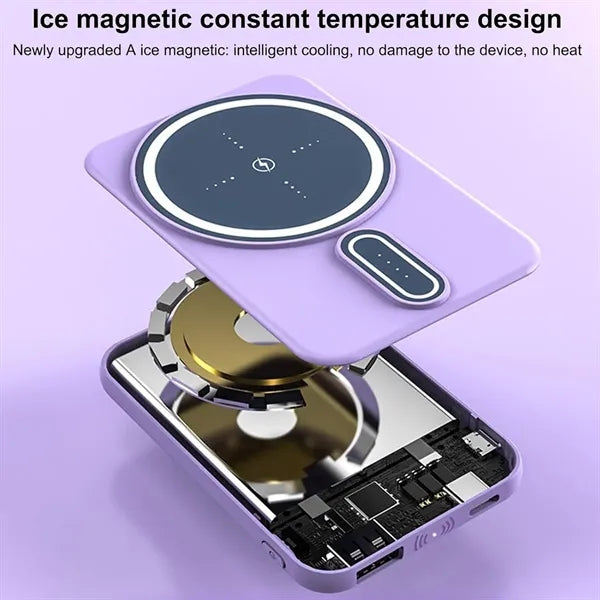 Magnetic Portable Powers Bank
