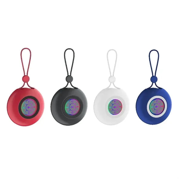Portable Bluetooth Speaker with Colorful LED Lights