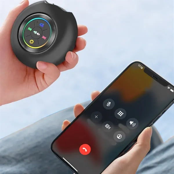Portable Bluetooth Speaker with Colorful LED Lights