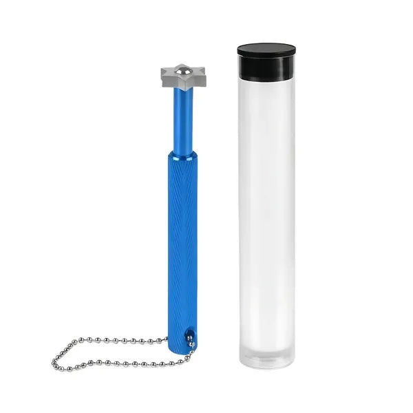 Golf Club Groove Sharpener Cleaner Tool With Keychain
