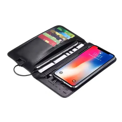Executive Folio Case with Built-in Power Bank
