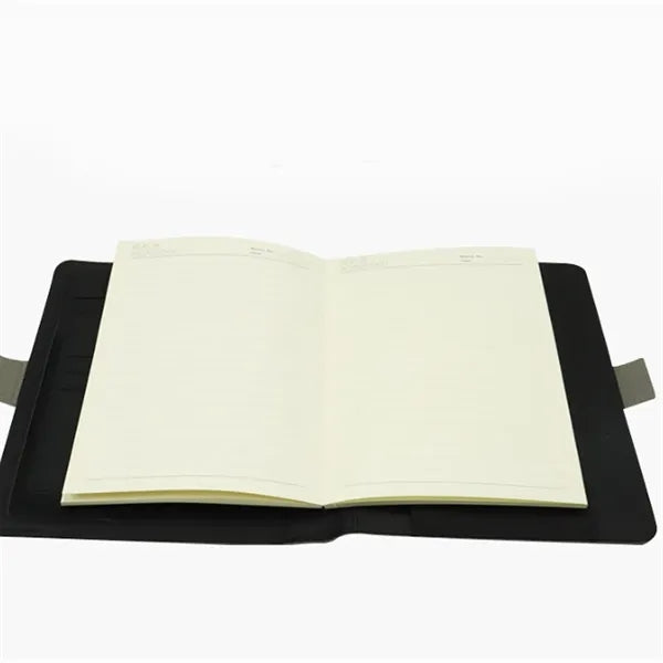 Executive Portfolio with Integrated Power Bank & Phone Stand