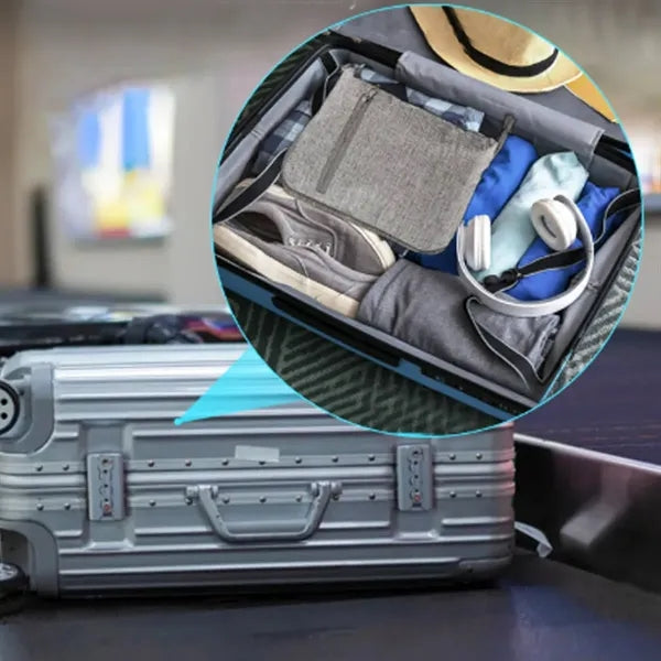 Large Foldable Travel Duffel Bag with Pouch