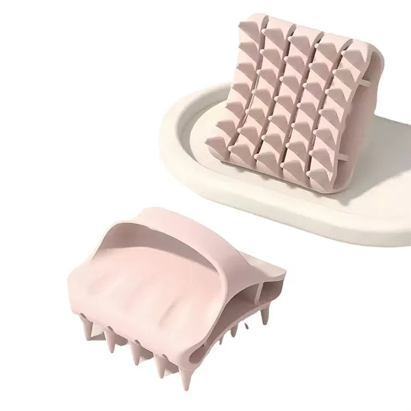 Soft Silicone Scalp Massager Brush For Hair Care Wellness