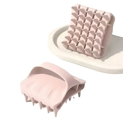 Soft Silicone Scalp Massager Brush For Hair Care Wellness