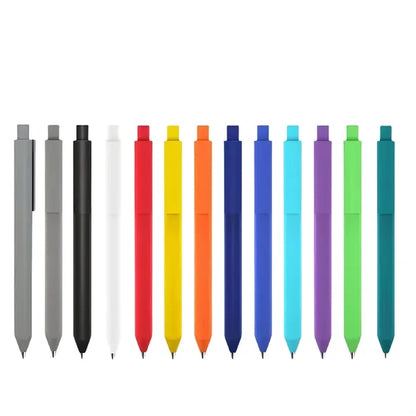 Retractable Triangle Gel Pen Quick Dry Signature Pen