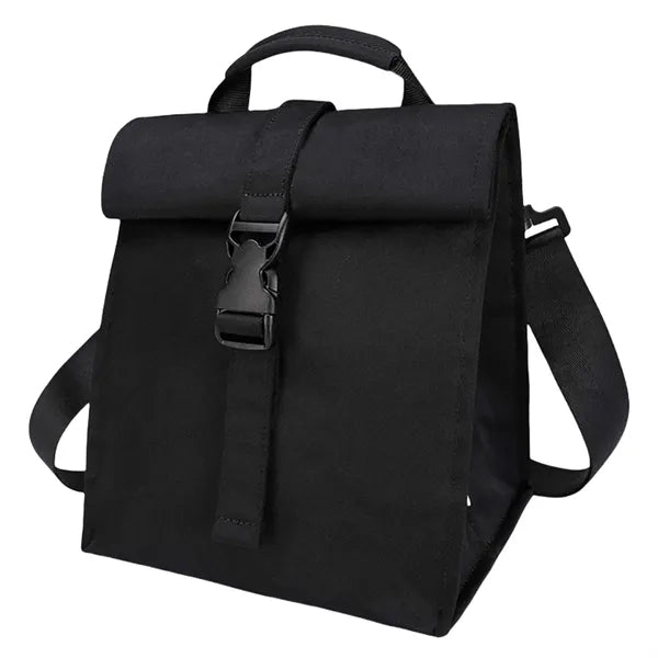 Oxford Cloth Foldable Insulated Lunch Bag Aluminum Lining