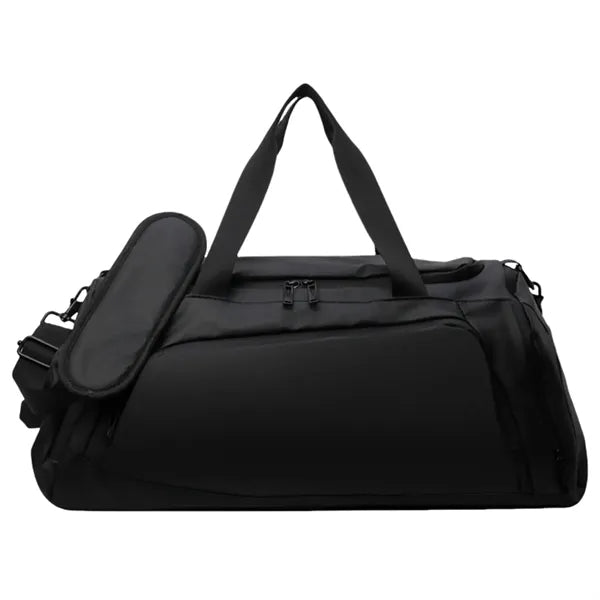 Large Capacity Gym Travel Duffel Bag With Wet Dry Pocket
