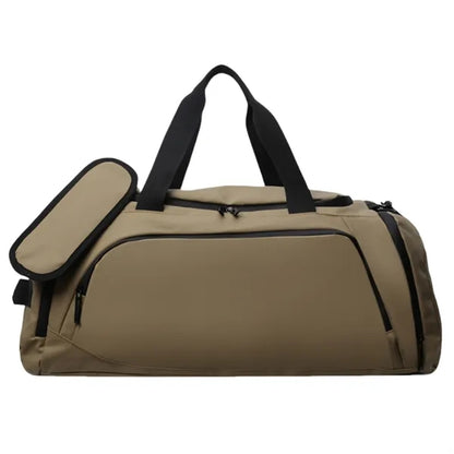 Large Capacity Gym Travel Duffel Bag With Wet Dry Pocket