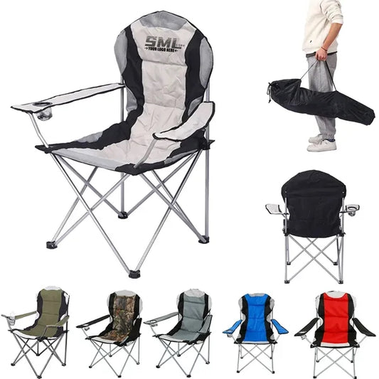 Portable Padded Folding Camping Chair
