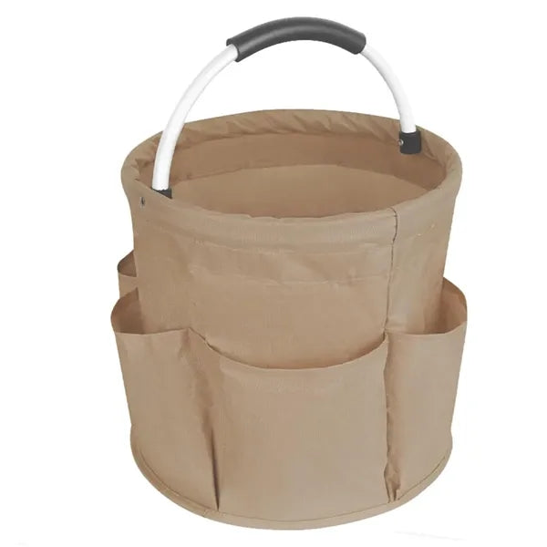 Versatile Collapsible Bathroom Picnic Basket with Handles