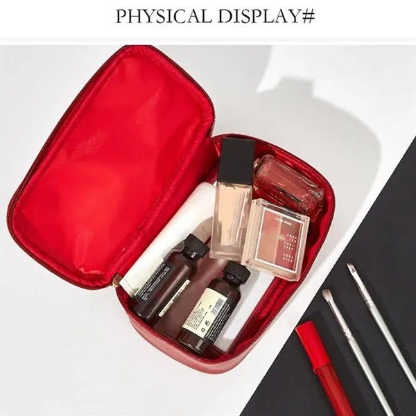 Lightweight Waterproof Spacious Makeup Bag with Handle
