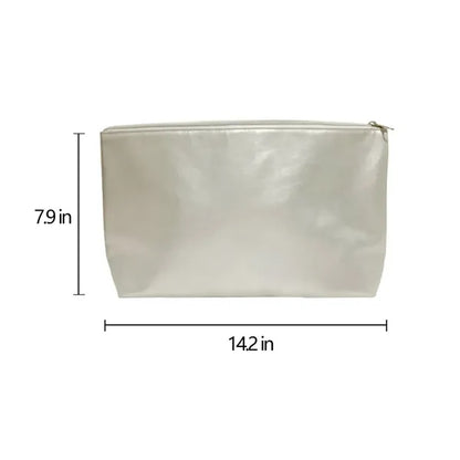 Durable Spacious Waterproof Scratch-Resistant PU Makeup Bag