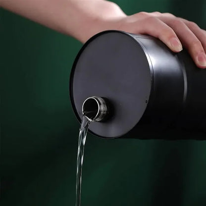 25oz Leakproof Rustproof Stainless Steel Barrel-Shaped Flask
