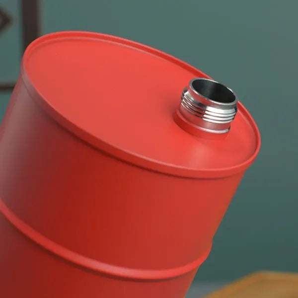 25oz Leakproof Rustproof Stainless Steel Barrel-Shaped Flask