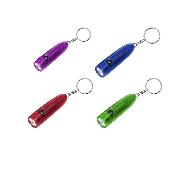 Custom Mini Flashlight Keychains - Bulk Pack for Outdoor Act