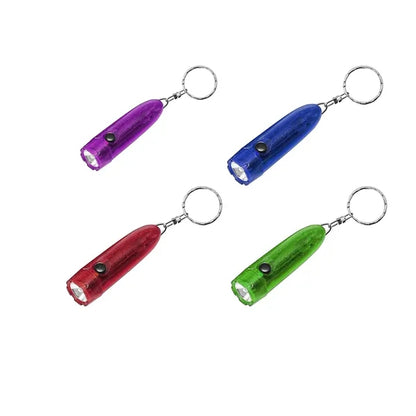 Custom Mini Flashlight Keychains - Bulk Pack for Outdoor Act