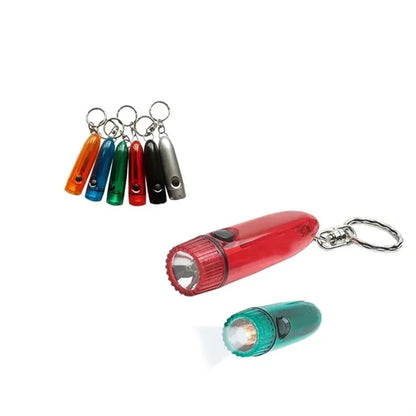 Custom Mini Flashlight Keychains - Bulk Pack for Outdoor Act