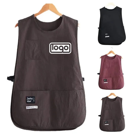 Waterproof and Oil-resistant Neck Strap Apron