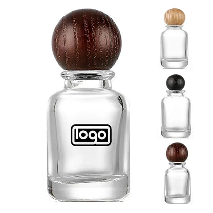 1.014 oz Glass perfume bottle