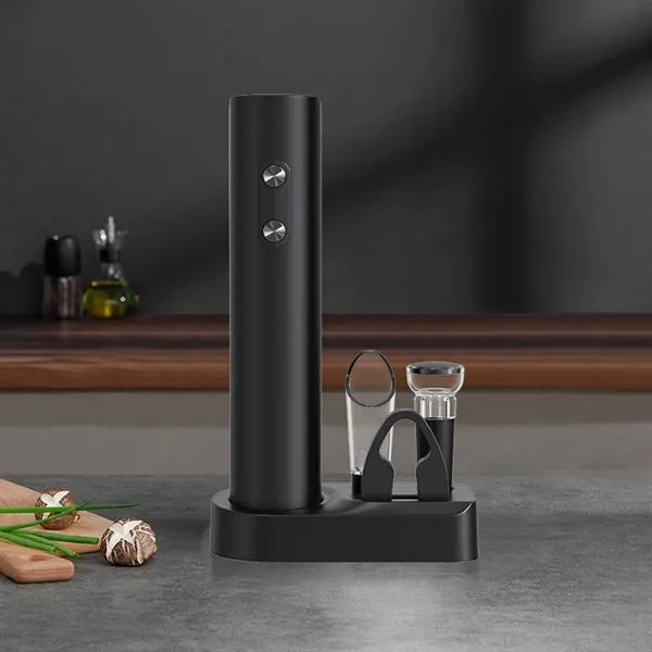Fast 8-Second Uncorking Wireless Electric Wine Opener Set