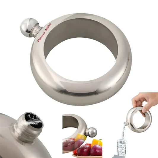 Leakproof Portable Stainless Steel Polished Bracelet Flask