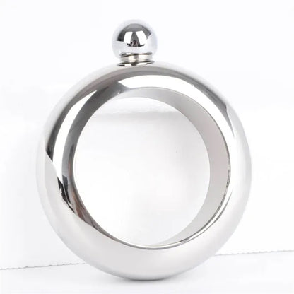 Leakproof Portable Stainless Steel Polished Bracelet Flask