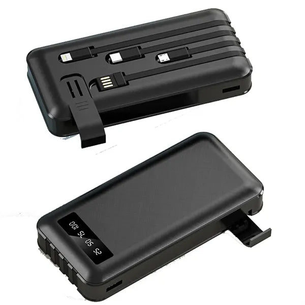 3-in-1 10000 mAh Mini Portable Power Bank