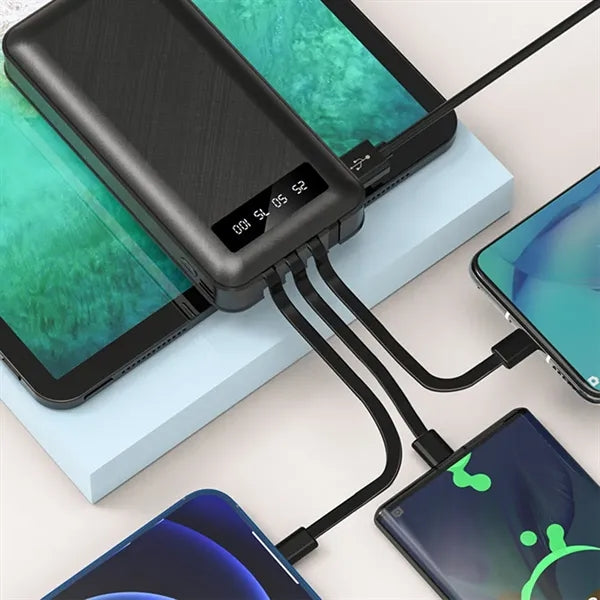 3-in-1 10000 mAh Mini Portable Power Bank