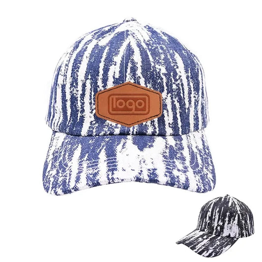 Tie Dye Printed Baseball Cap