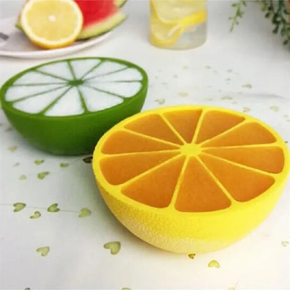 Lemon Shaped Silicone Ice Making Mold