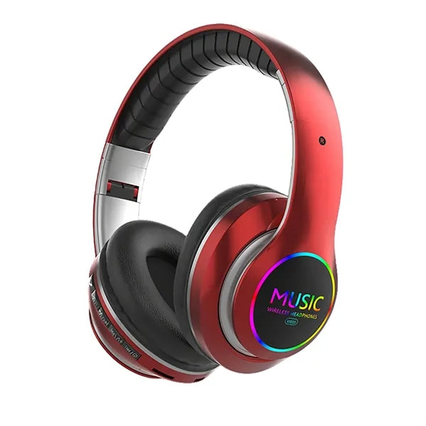 Over-ear Bluetooth headphones