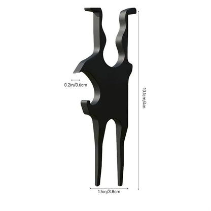 Cigar Holder Beer Opener Ball Marker in 1 Magnetic Golf Tool