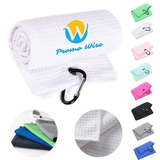Quick-Dry Fade-Resistant Absorbent Microfiber Golf Towel