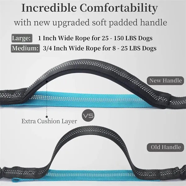 Hands Free Dog Leash with Pouch