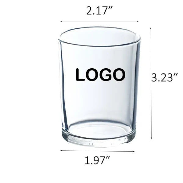Whiskey Shot Lusterware Glass