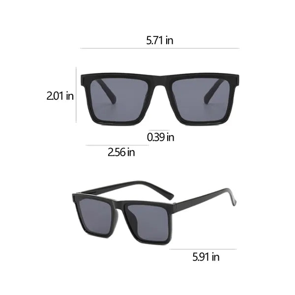 Durable Classic Polarized UV Protection Square Sunglasses