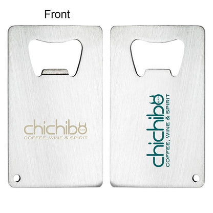 Stainless Credit Card Bottle Opener