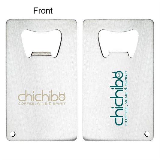 Stainless Credit Card Bottle Opener