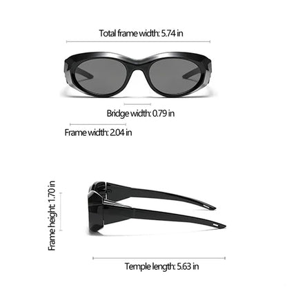 Comfort Fit Skin-Friendly Frame Anti-Fingerprint Sunglasses