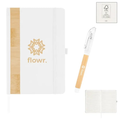 Verse Bamboo Journal With Pen