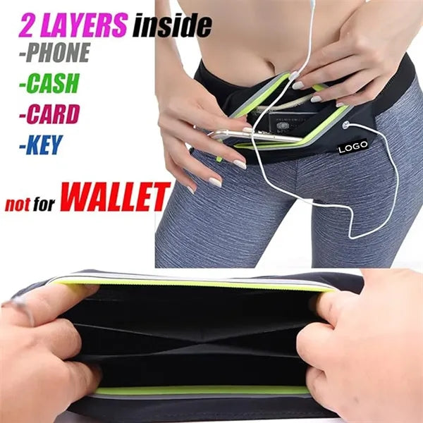 Ultra Light Bounce-Free Running Belt for Phones