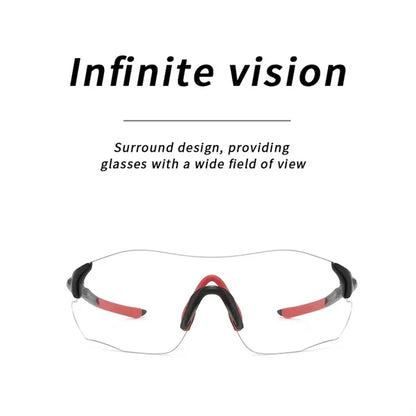 Windproof Anti-Fog UV Protection Polarized Wrap Sunglasses