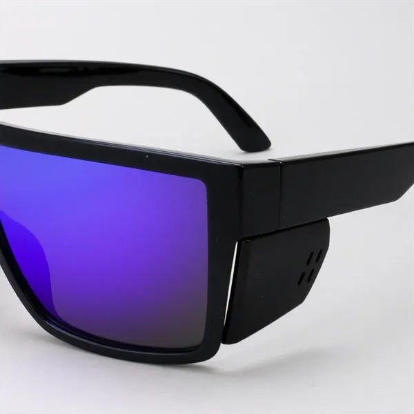 Lightweight Removable Shield Anti-Slip Fit Safety Sunglasses
