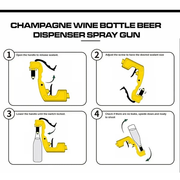 Champagne Dispenser Spray Gun
