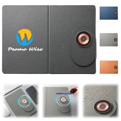 15W Wireless Phone Fast Charger Dual-Purpose Mouse Pad