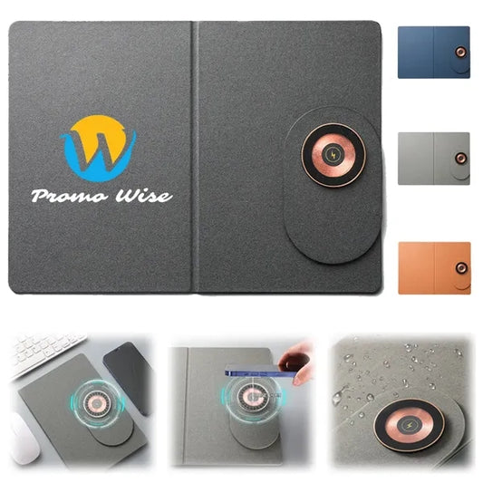 15W Wireless Phone Fast Charger Dual-Purpose Mouse Pad