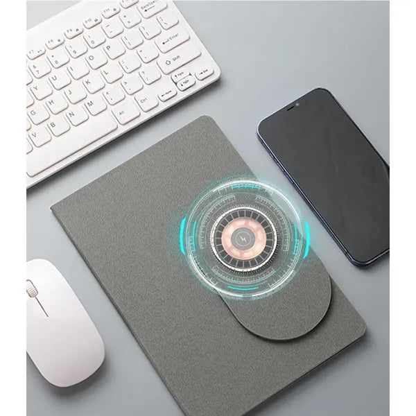15W Wireless Phone Fast Charger Dual-Purpose Mouse Pad